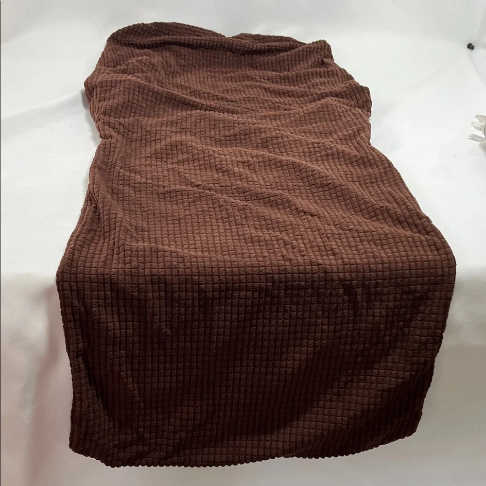 Sophisticated Dark Brown Chair Cover